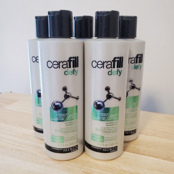 5X Redken Cerafill Defy Thickening Conditioner, 8.3 fl oz - Picture 3 of 6